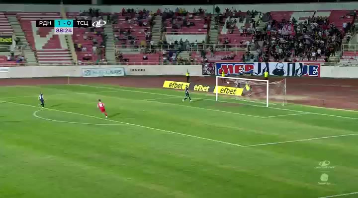 SER D1 Radnicki Nis Vs Backa Topola Lazar Jovanovic Goal in 89 min, Score 2:0