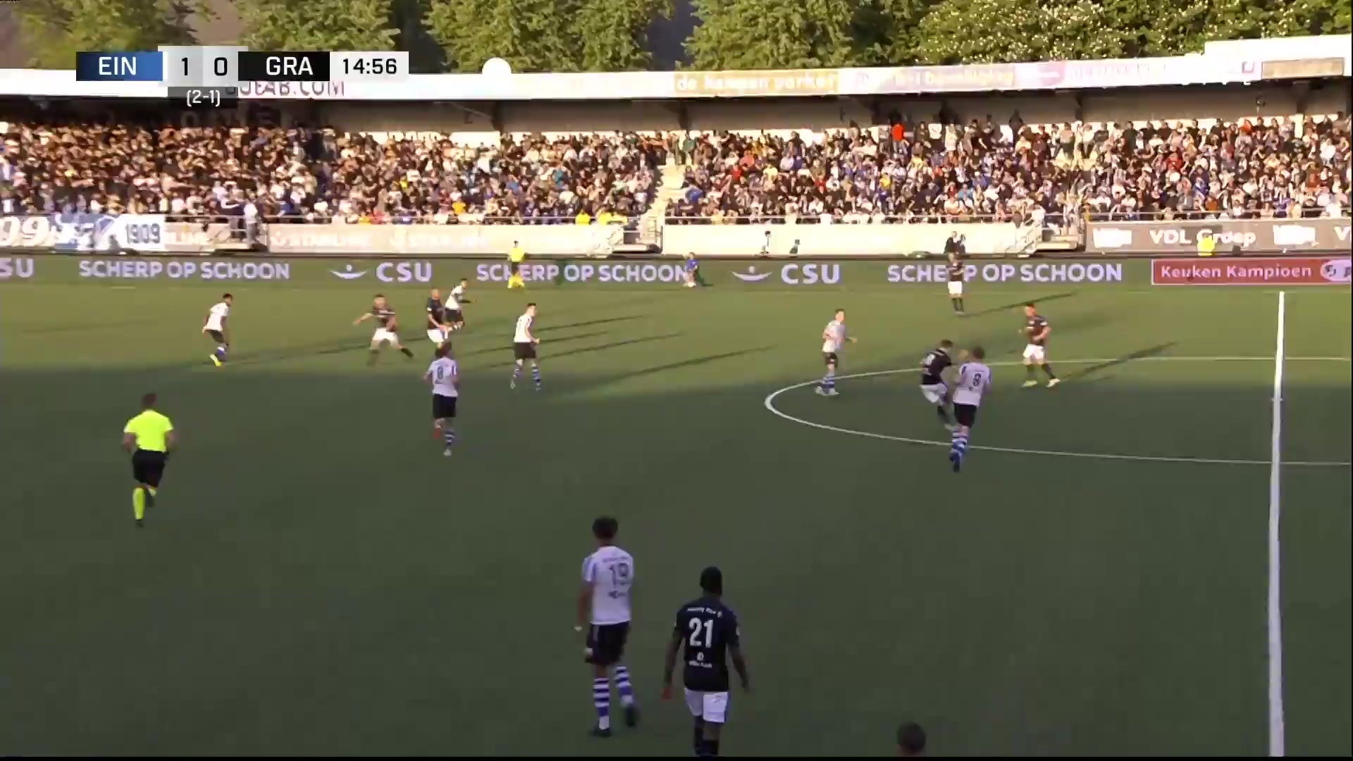 HOL D2 FC Eindhoven Vs De Graafschap 16 phút Mees KaandorpVào, ghi bàn 1:1