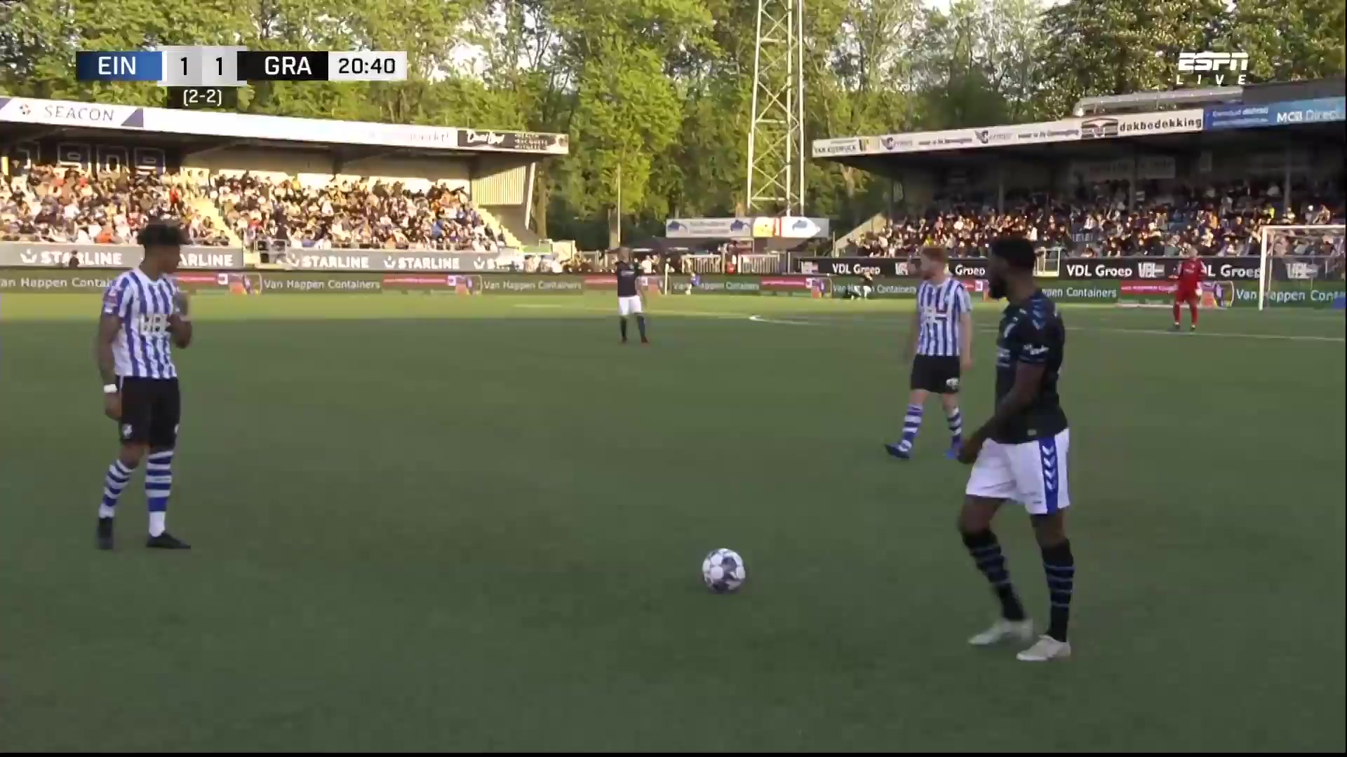 HOL D2 FC Eindhoven Vs De Graafschap 21 phút Vào, ghi bàn 2:1