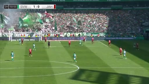 GER D2 Werder Bremen Vs Jahn Regensburg Marvin Ducksch Goal in 50 min, Score 2:0