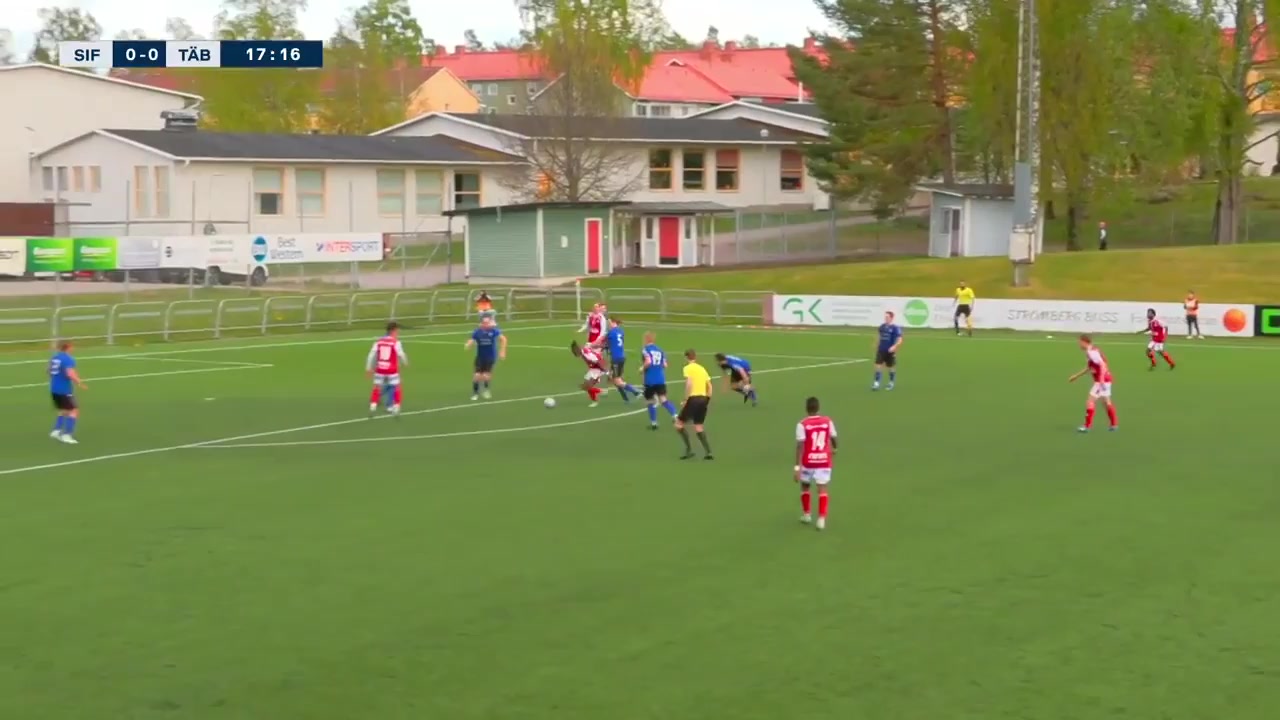 SWE D1 SN Sandvikens IF Vs Taby  Goal in 17 min, Score 1:0