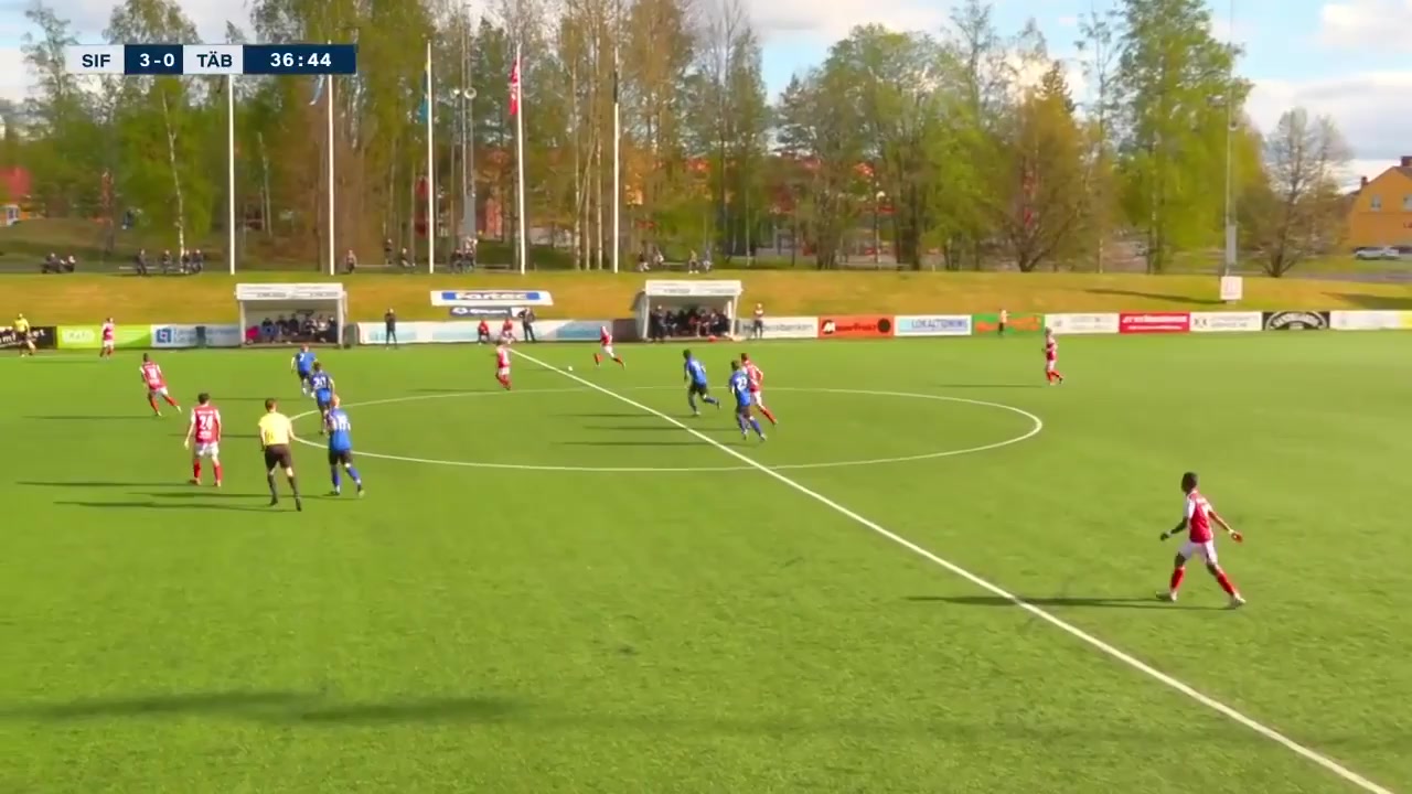 SWE D1 SN Sandvikens IF Vs Taby Söderberg Goal in 38 min, Score 4:0