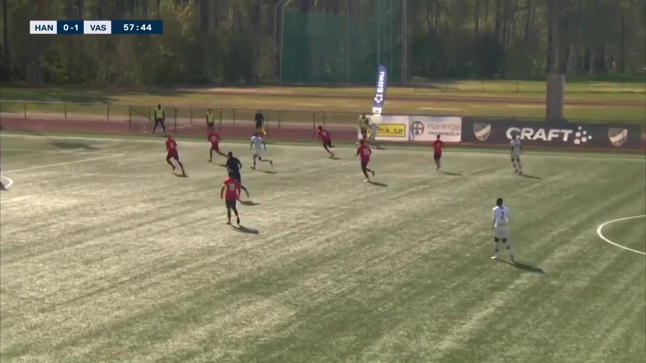 SWE D1 SN Haninge Vs Vasalunds IF  Goal in 59 min, Score 1:1