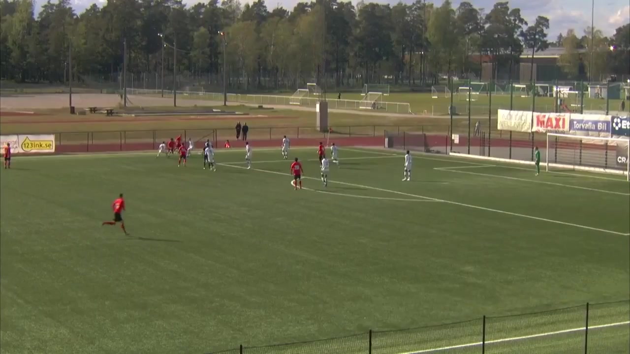 SWE D1 SN Haninge Vs Vasalunds IF  Goal in 95 min, Score 1:4