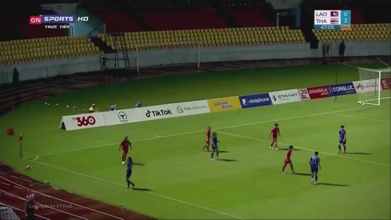 SEAGW Laos (w) Vs Thailand (w)  Goal in 49 min, Score 0:3