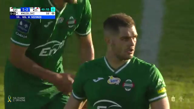 6 Radomiak Radom Vs Wisla Krakow 49 skor gol , skor 1:2