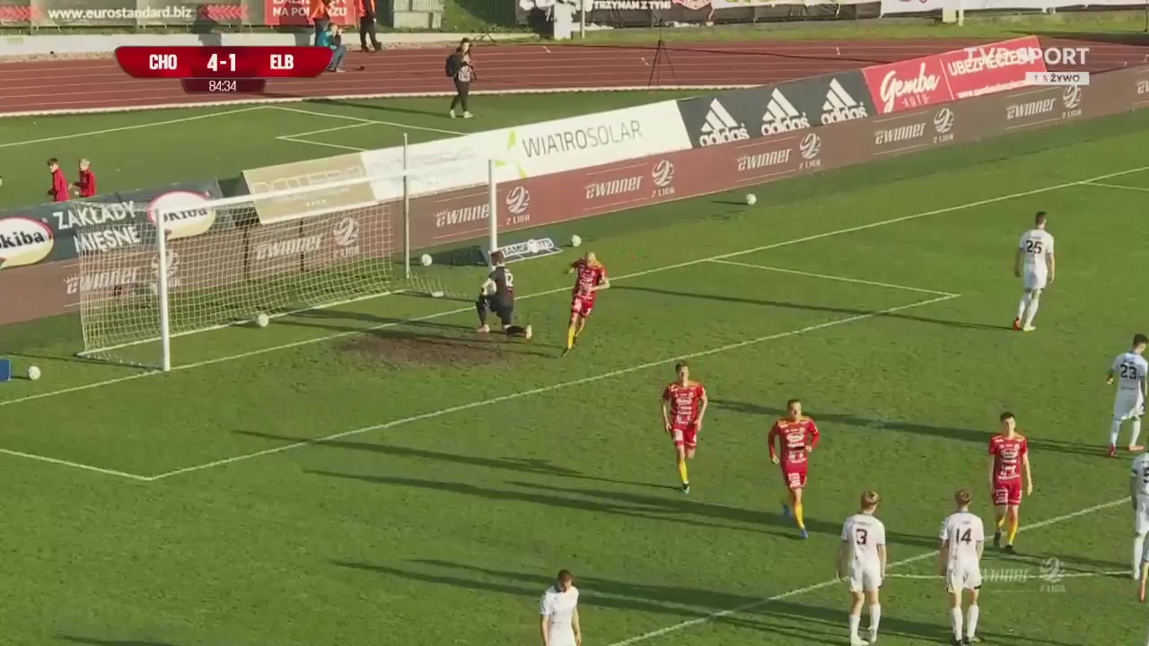 POL D2 Chojniczanka Chojnice Vs Olimpia Elblag Karbowy Goal in 85 min, Score 4:1