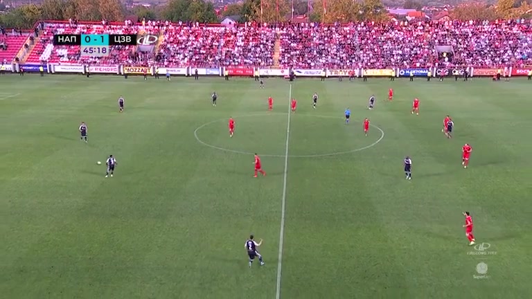 SER D1 FK Napredak Krusevac Vs Crvena Zvezda 49 phút Vào, ghi bàn 0:2