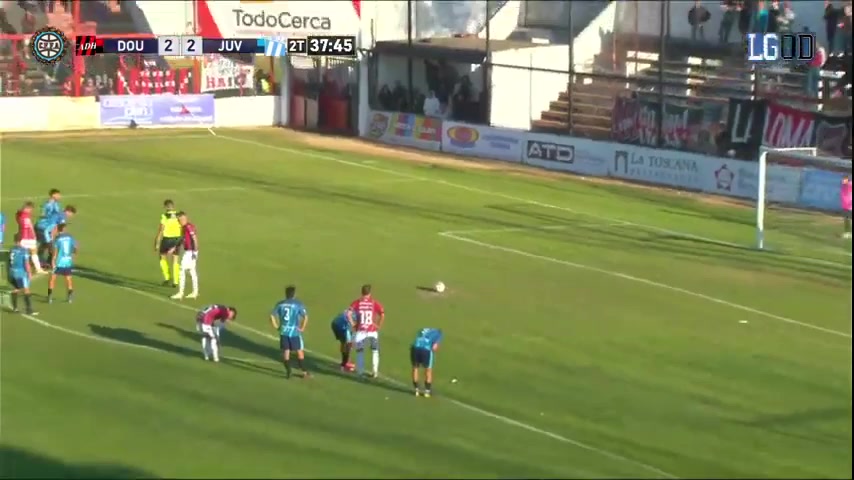 Torneo A Douglas Haig Vs Juventud U.Gualeguaychu  Goal in 84 min, Score 3:2