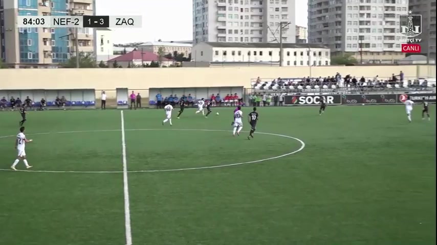 AZE D2 PFC Neftchi II Vs Zaqatala FK  Goal in 90 min, Score 1:3