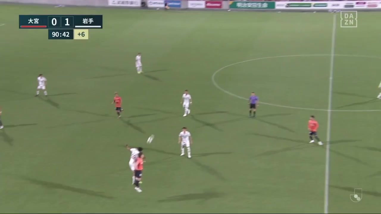 日职乙 大宫松鼠 Vs 岩手盛冈仙鹤 90分小松骏太进球,比分0:1