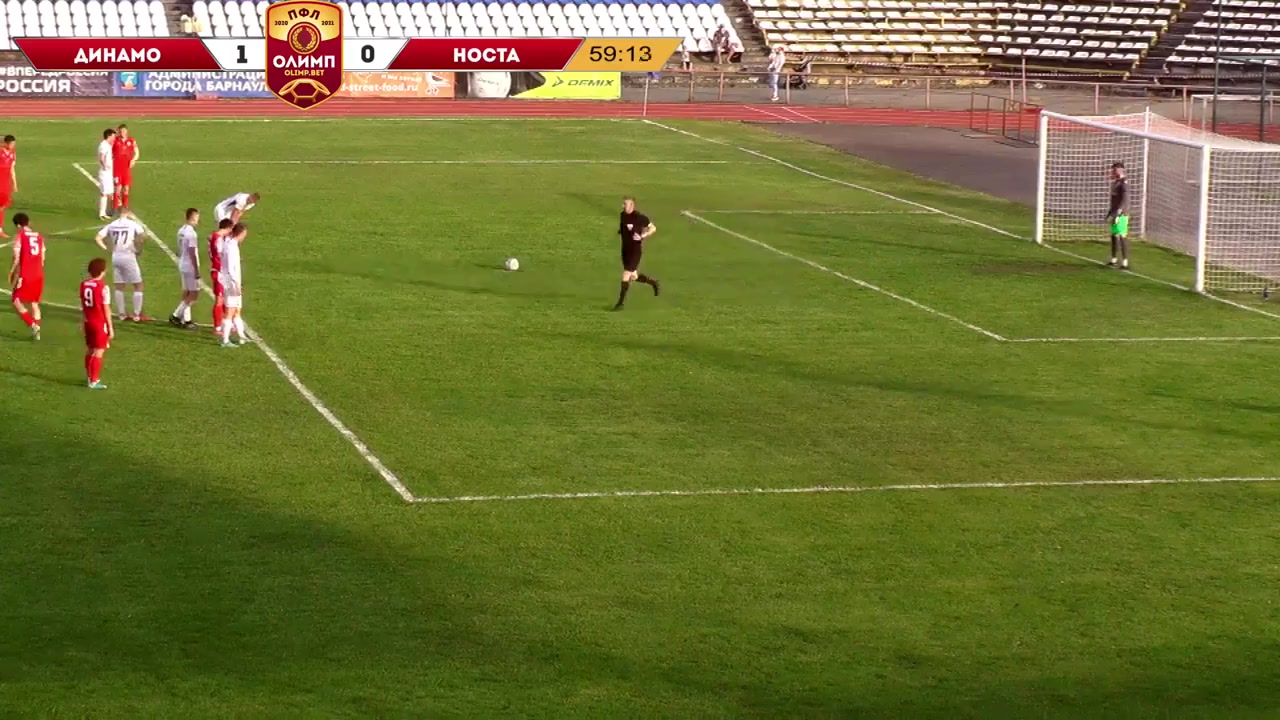 RUS D2 Dinamo Barnaul Vs Nosta Novotroitsk 58 phút Vào, ghi bàn 2:0