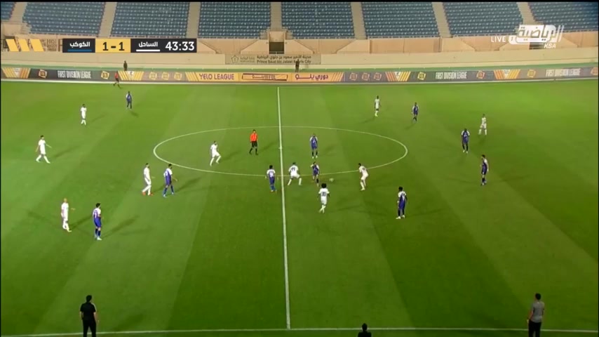 KSA D1 Al Sahel Vs Al-Kawkab  Goal in 44 min, Score 2:1