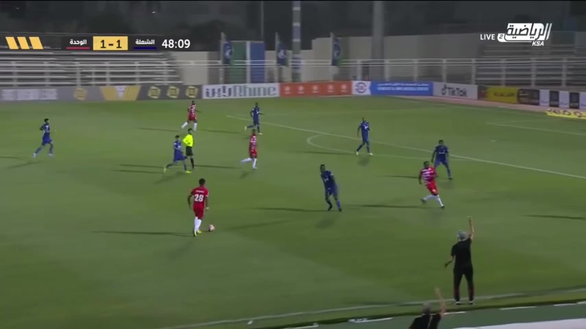 KSA D1 Al-Shoalah Vs Al Wehda Mecca  Goal in 45+ min, Score 1:2