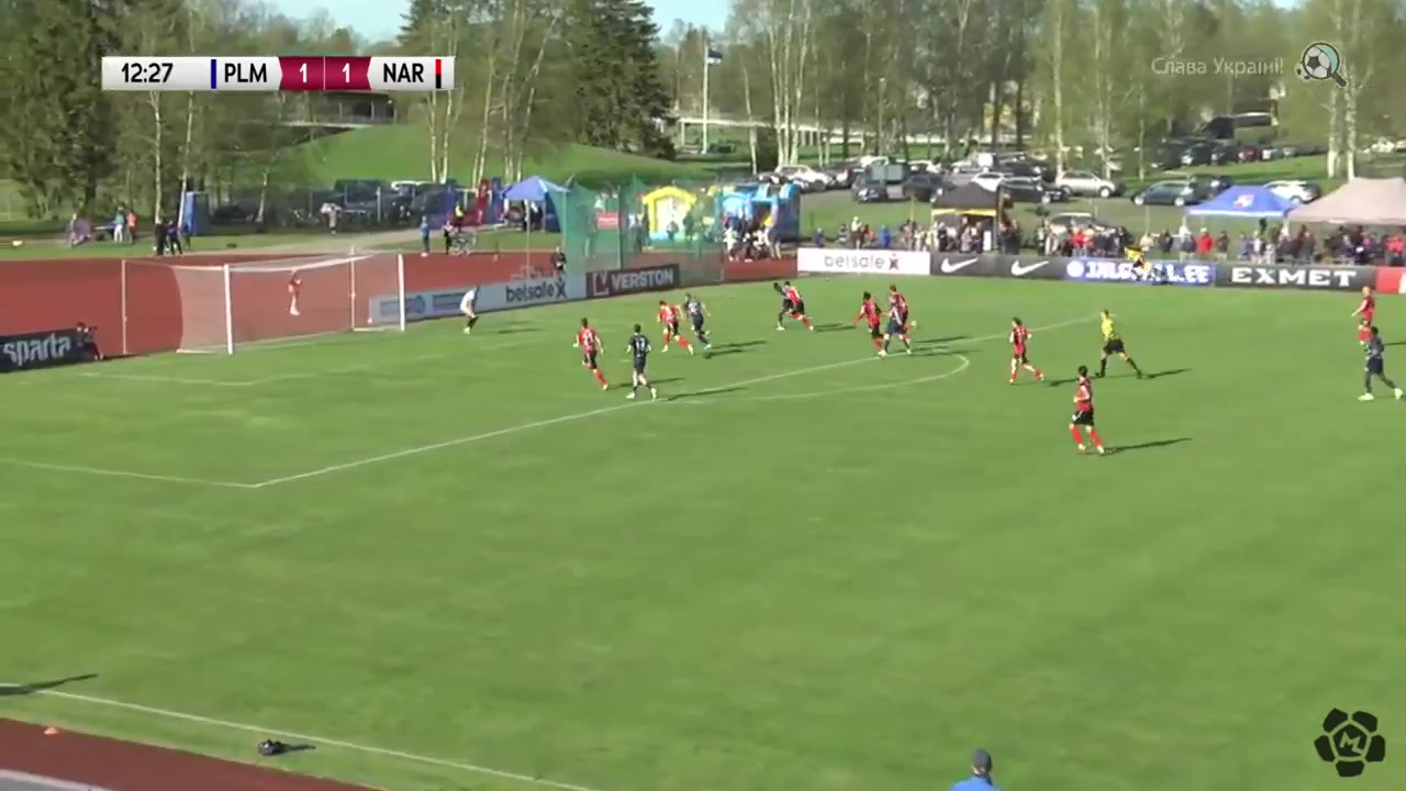 EST D1 Flora Paide Vs Trans Narva Ebrima Singhateh Goal in 11 min, Score 2:1