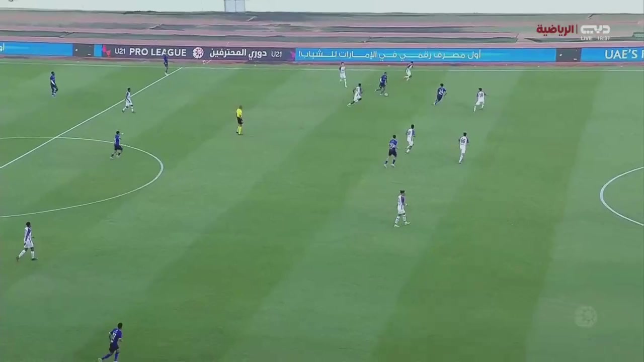 阿联U21 艾恩U21 Vs 纳萨迪拜U21 23分Lotfi Machou进球,比分0:1