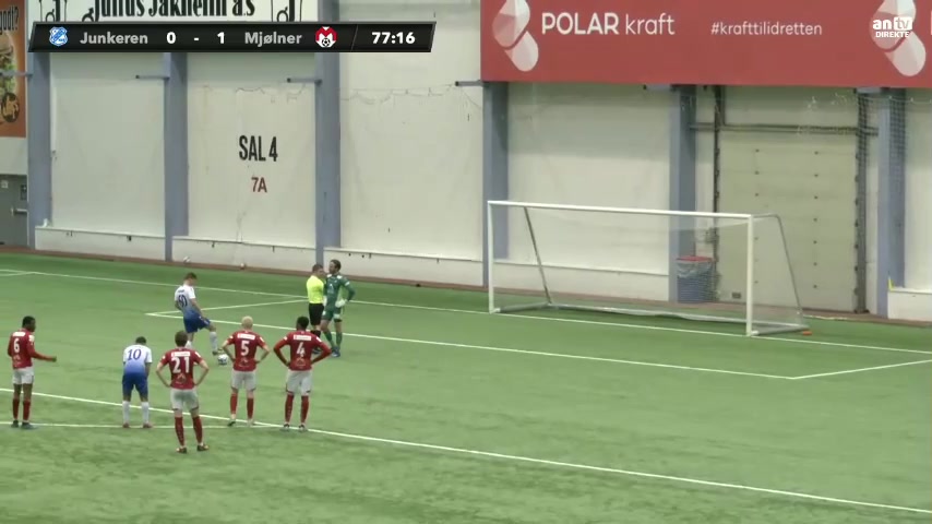 NORC Junkeren Vs Mjolner 77 phút Vào, ghi bàn 1:1