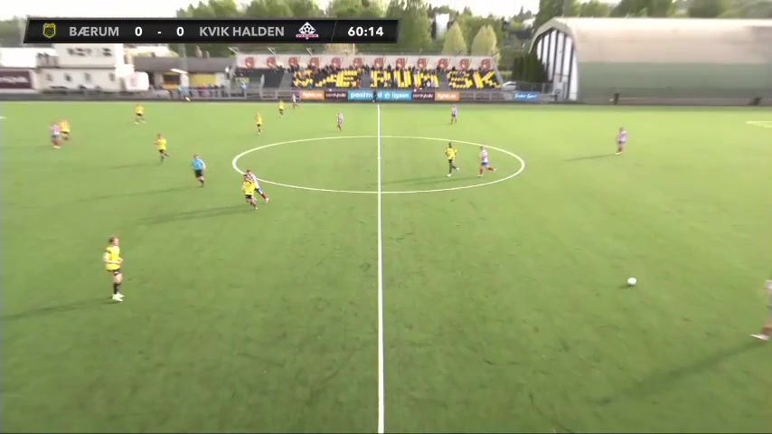 NORC Baerum SK Vs Kvik Halden Sander Eng Strand Goal in 61 min, Score 1:0