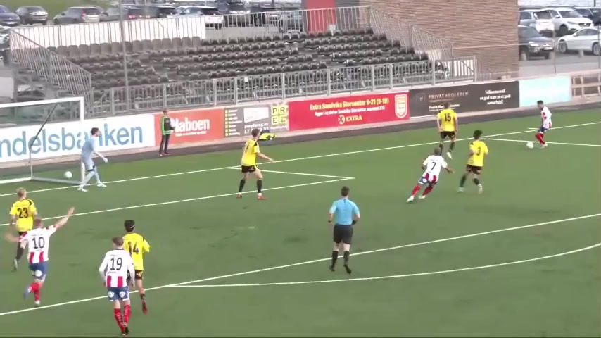 NORC Baerum SK Vs Kvik Halden Fabian Stensrud Ness Goal in 83 min, Score 1:1