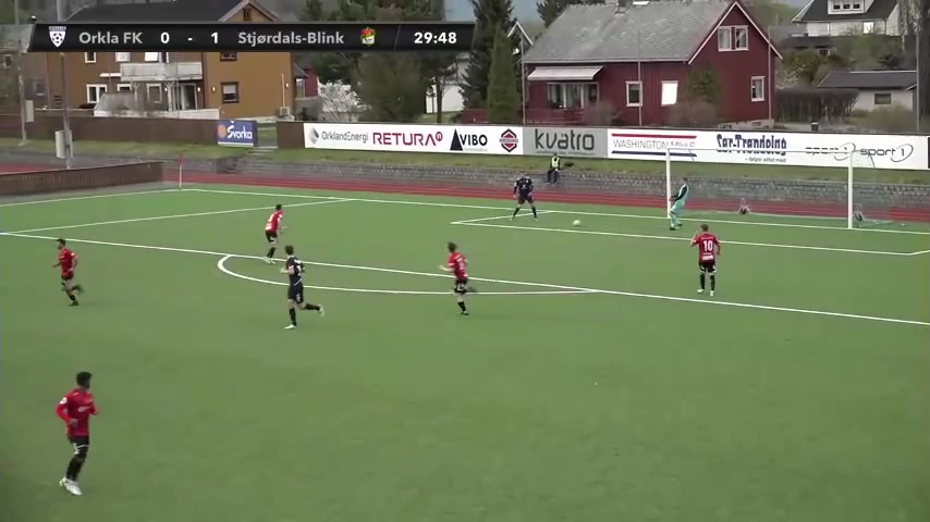 64 Orkla Vs Stjordals Blink 30 skor gol Mats Lillebo, skor 0:2