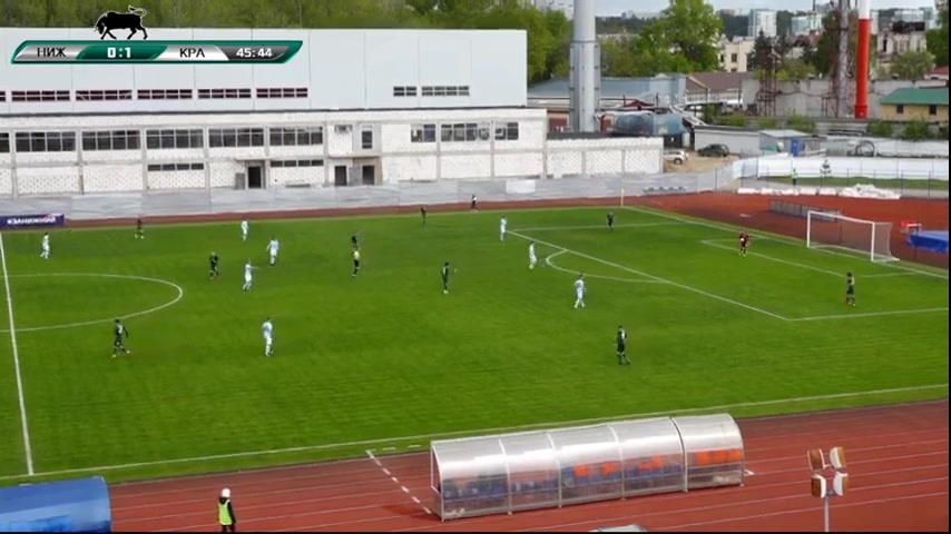 RUS YthC FK Nizhny Novgorod Youth Vs FK Krasnodar Youth Migunov Goal in 47 min, Score 0:2