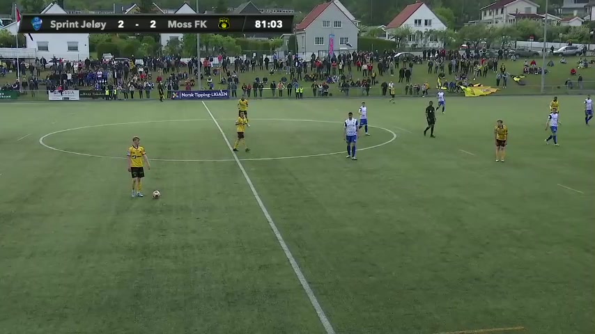 NORC Sprint-Jeloy Vs Moss Aksel Baran Potur Goal in 83 min, Score 2:3