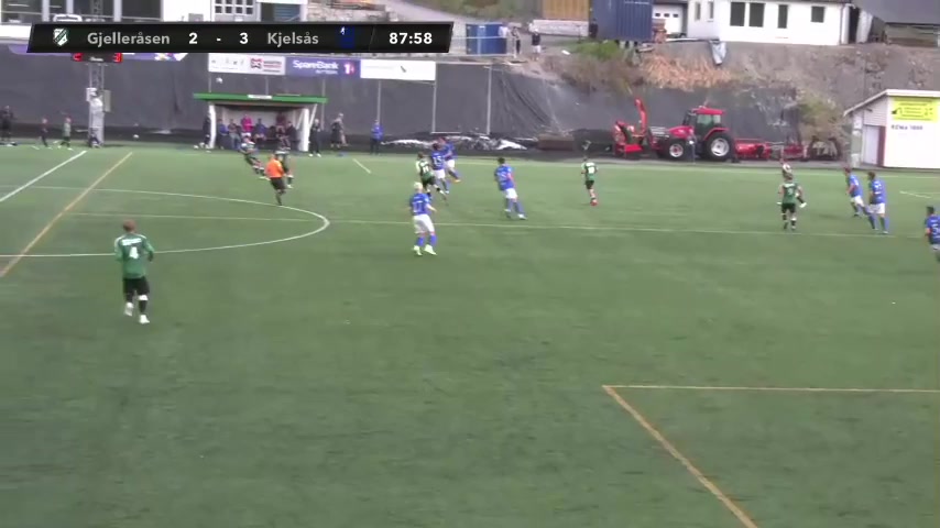 NORC Gjelleraasen IL Vs Kjelsas Hjelkerud J. Goal in 89 min, Score 2:4