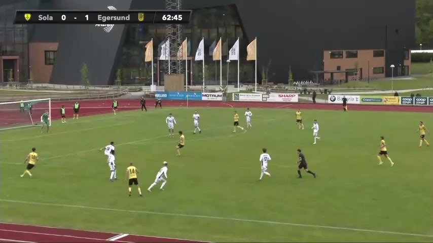 NORC Sola Vs Egersunds IK Heine Larsen Goal in 63 min, Score 0:2