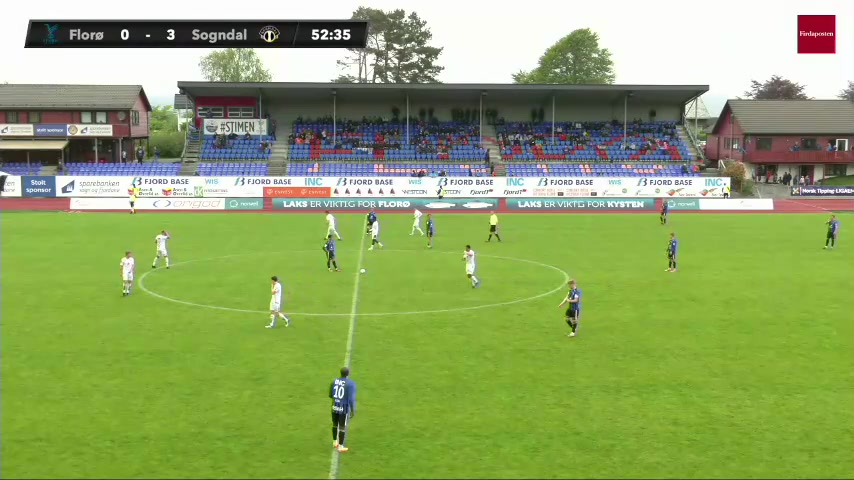 NORC Floro Vs Sogndal Erik Gronner Goal in 53 min, Score 0:3