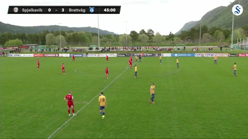 NORC Spjelkavik Vs Brattvag Sveinsson B. Goal in 46 min, Score 0:4