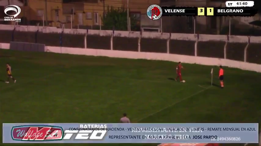 INT CF CS Velense Vs Belgrano de Coronel Vidal 88 phút Vào, ghi bàn 4:1