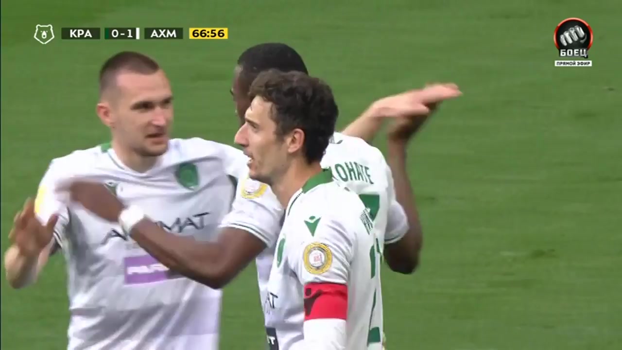 10 FC Krasnodar Vs Terek Grozny 67 skor gol Mohamed Konate, skor 0:1