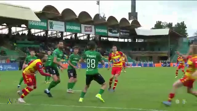 POL PR Gornik Leczna Vs Jagiellonia Bialystok  Goal in 87 min, Score 0:1