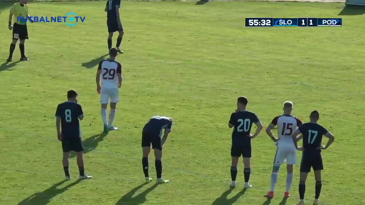 SVK D2 Slovan Bratislava B Vs Sport Podbrezova 57 phút Vào, ghi bàn 1:2