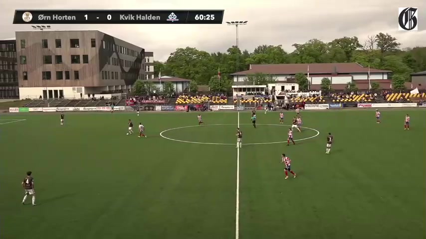 NOR D2 Orn-Horten Vs Kvik Halden Fredrik Døhlen Tørnby Goal in 61 min, Score 2:1