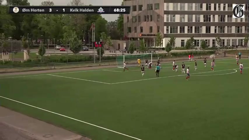 NOR D2 Orn-Horten Vs Kvik Halden Gustav Sving Helling Goal in 69 min, Score 3:1