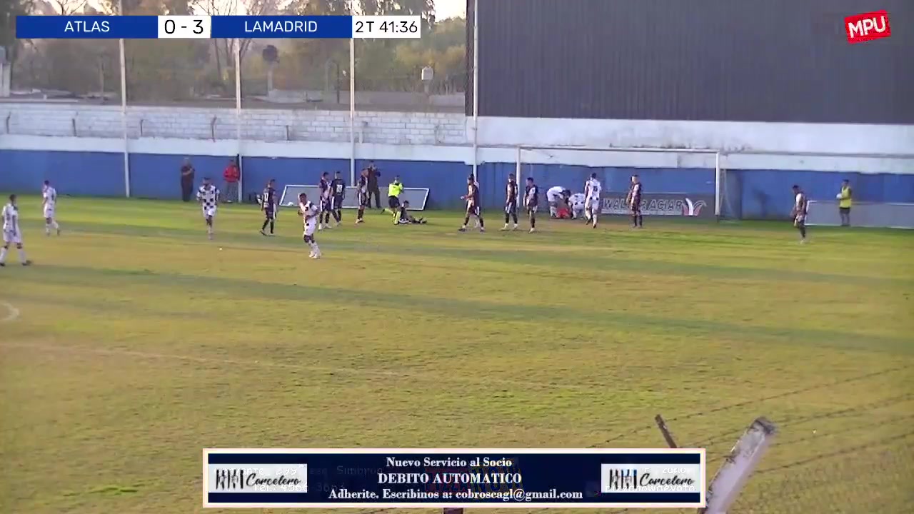 ACT  M CA Atlas Vs General Lamadrid  Goal in 87 min, Score 1:3