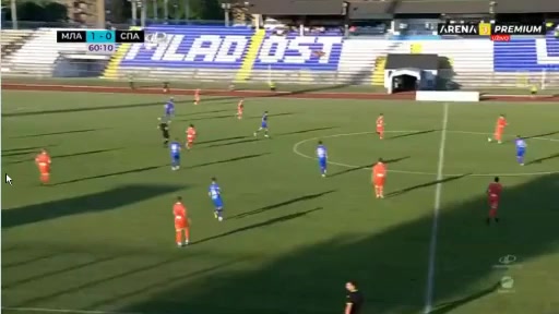 SER D1 Mladost Lucani Vs FK Spartak Zlatibor Voda 61 phút Nikola JojicVào, ghi bàn 2:0