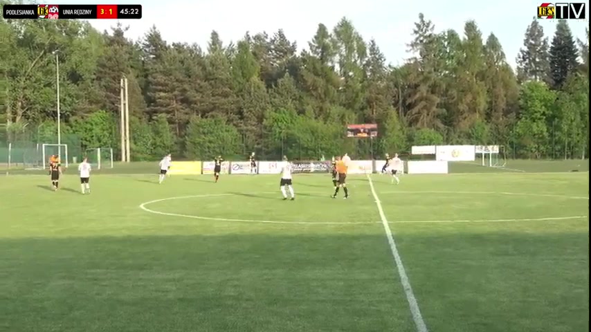 IV liga LGKS 38 Podlesianka Vs Unia Redziny  Goal in 47 min, Score 4:1