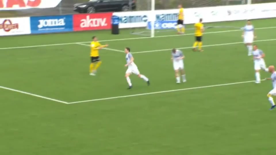 NOR AL Raufoss Vs Stabaek 34 ทำประตู Sturla Ottesen ประตู, ทำคะแนน 0:1