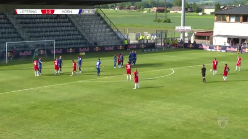 AUT D2 FC Liefering Vs SV Horn Lukas Ibertsberger Goal in 28 min, Score 2:0