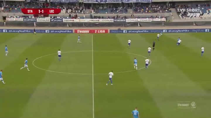 POL D2 Stal Rzeszow Vs Lech II Poznan Wilak Goal in 57 min, Score 1:2