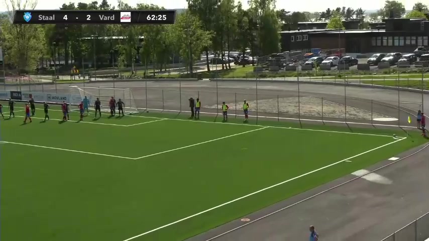 NOR D2 Staal Jorpeland Vs Vard Haugesund Ørjan Bjørlo Goal in 64 min, Score 5:2
