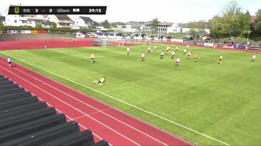 NOR D2 Egersunds IK Vs Ullern FC Chris Thodal Sleveland Goal in 29 min, Score 4:0