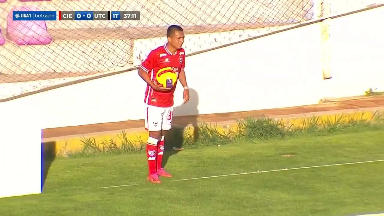 PER D1 Cienciano Vs UTC Cajamarca 38 ทำประตู  ประตู, ทำคะแนน 1:0