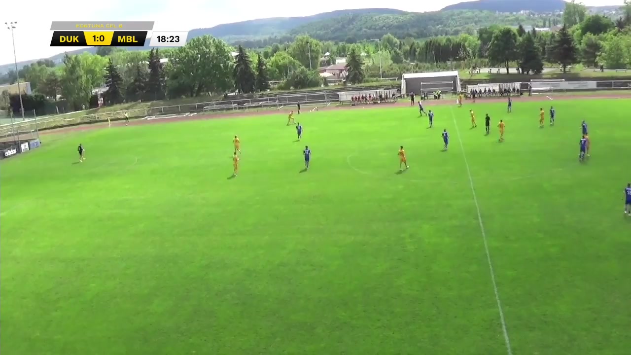 CZE CFL Blansko Vs Slavia Kromeriz 17 phút Vào, ghi bàn 2:0