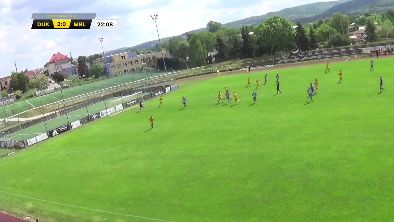 CZE CFL Dukla Praha B Vs Mlada Boleslav B 22 phút Vào, ghi bàn 2:1