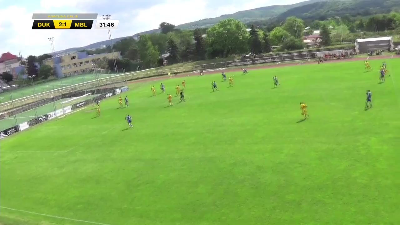 CZE CFL Dukla Praha B Vs Mlada Boleslav B 31 phút Vào, ghi bàn 2:2