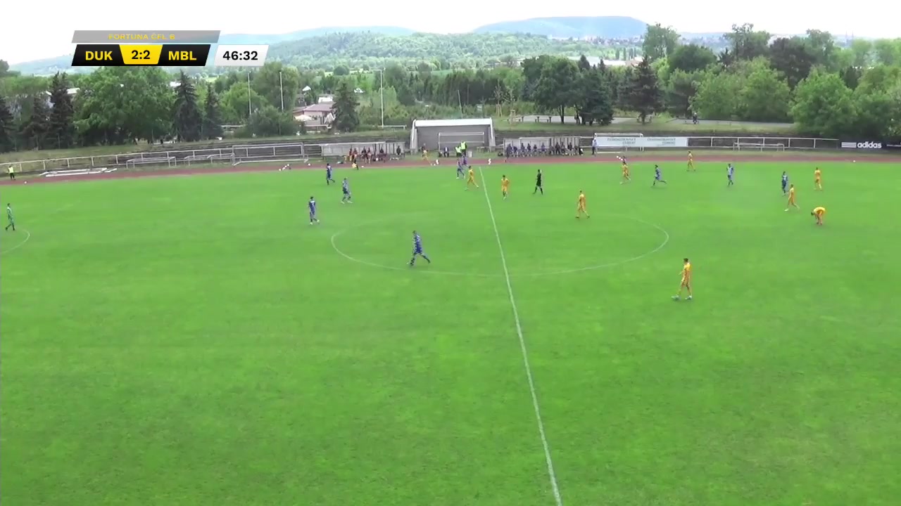 CZE CFL Dukla Praha B Vs Mlada Boleslav B 48 phút Vào, ghi bàn 3:2