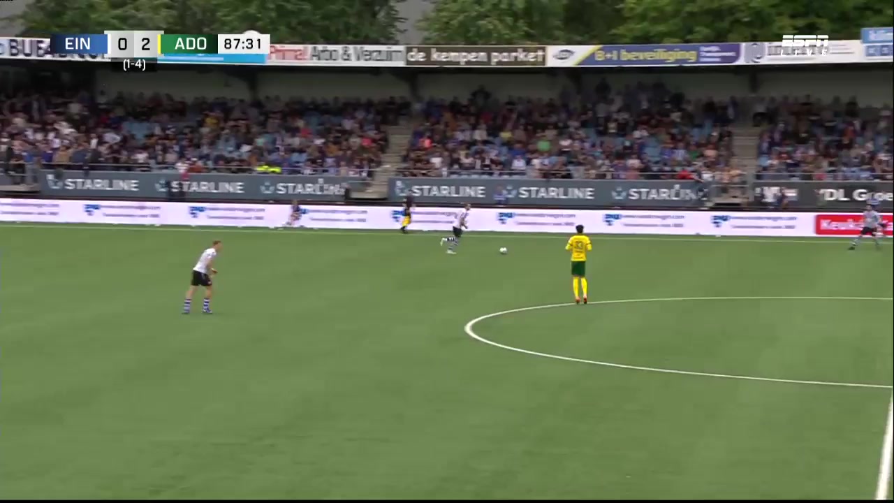 HOL D2 FC Eindhoven Vs ADO Den Haag 89 phút Mawouna Kodjo AmevorVào, ghi bàn 1:2